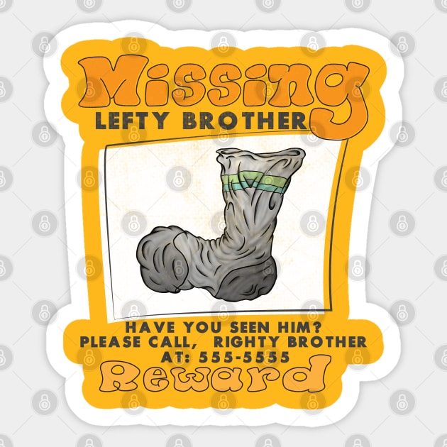 Missing Brother Sticker by JGTsunami